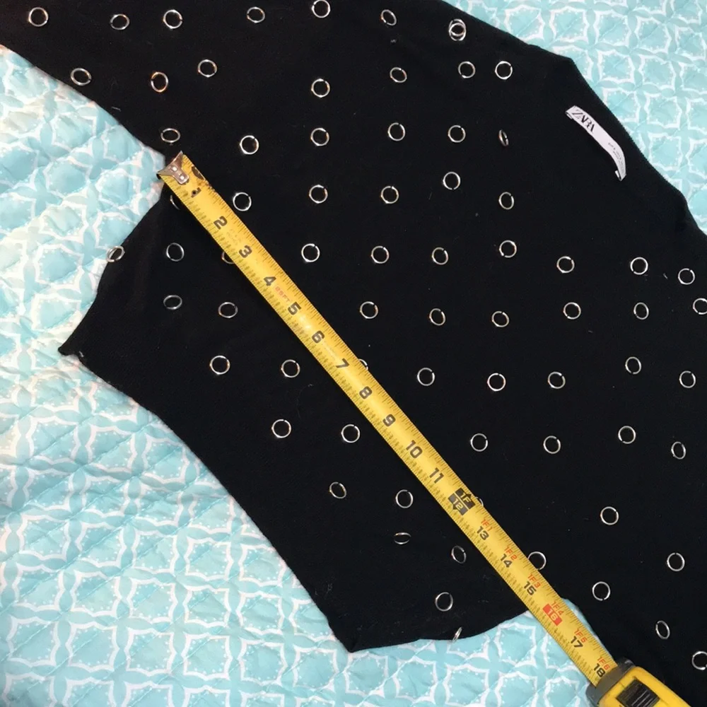 Zara studdedO-ring top